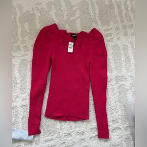 EXPRESS puff shoulder sweater